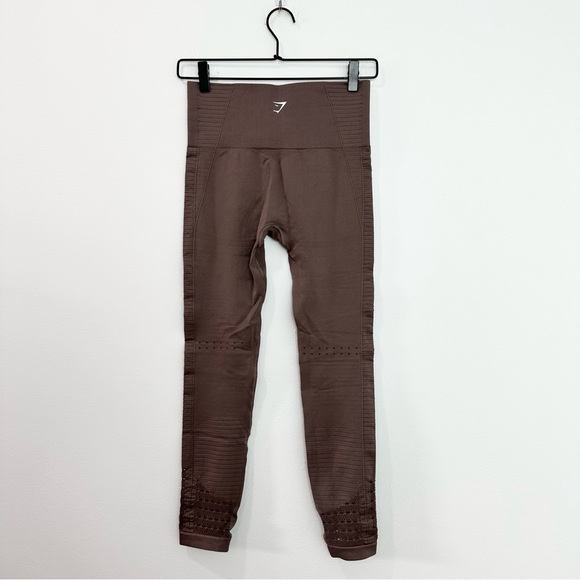 Gymshark | Vital Seamless 2.0 Leggings size Small Brown - Picture 2 of 6